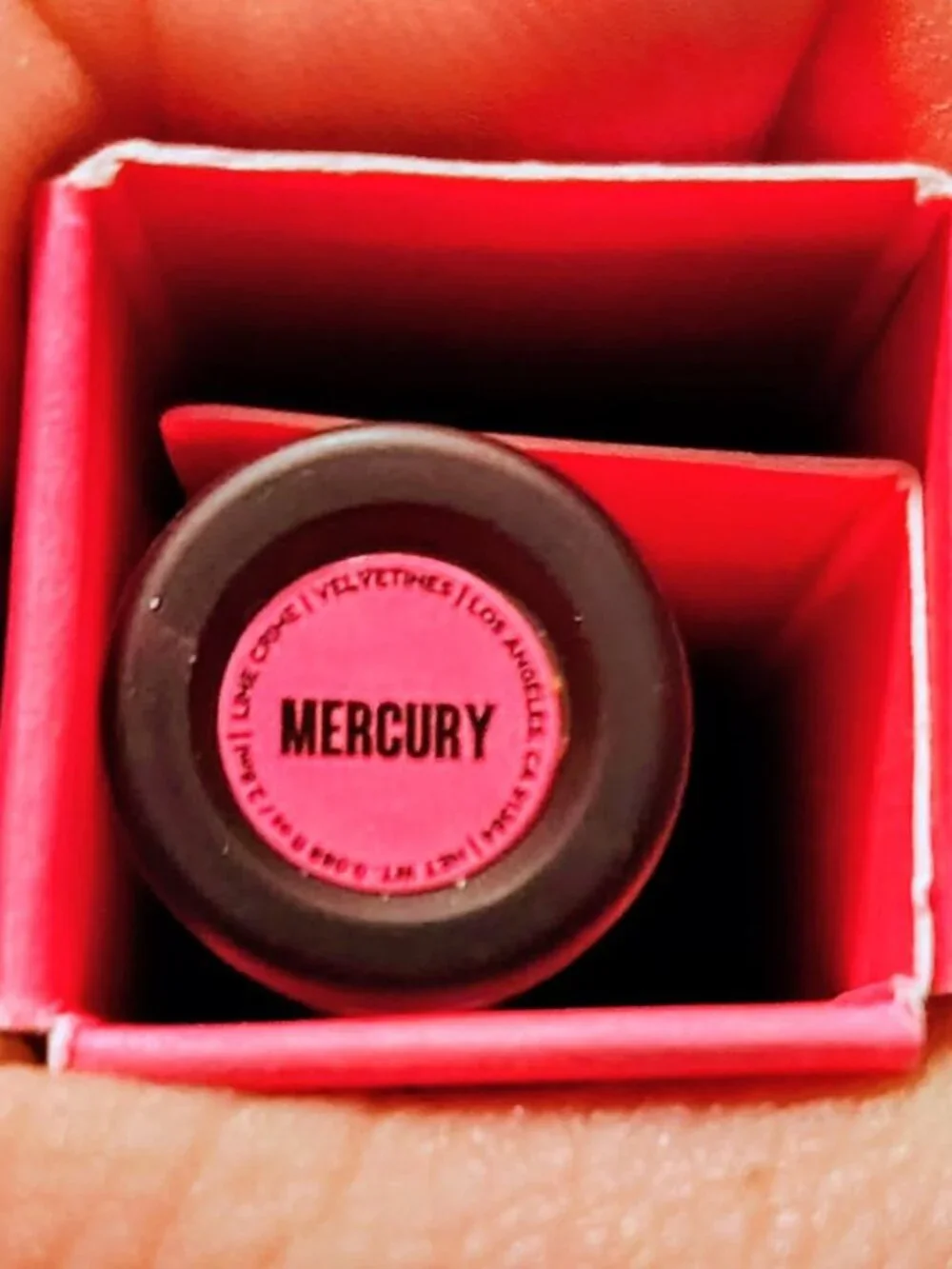 Lime Crime Velvetines Liquid Matte Lipstick in the shade Mercury